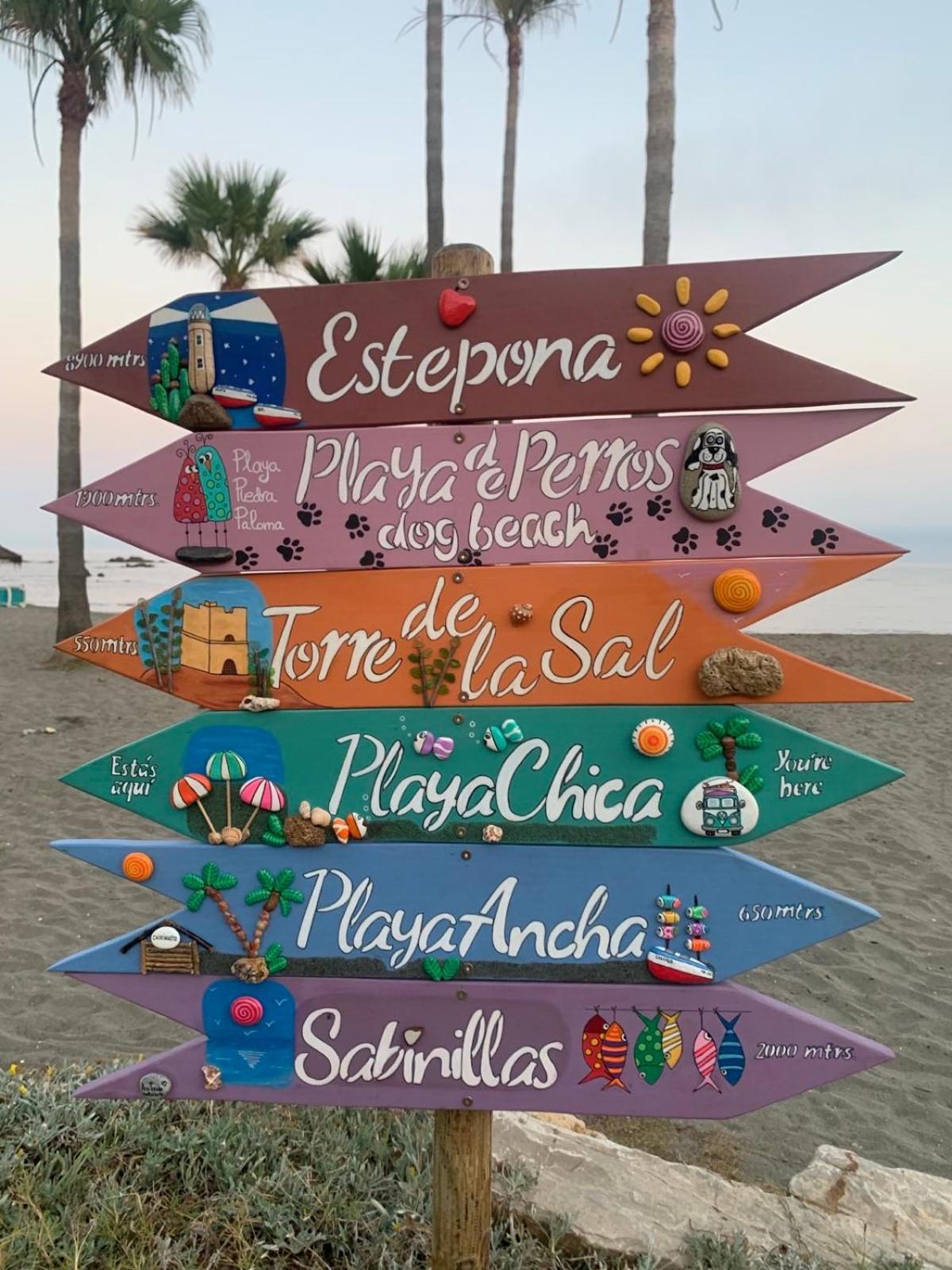 Marina De Casares Beach House San Luis de Sabinillas Exterior foto